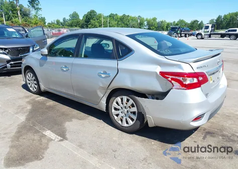 2018 Nissan Sentra S z USA, uszkodzony, nr VIN 3N1AB7AP3JY347254